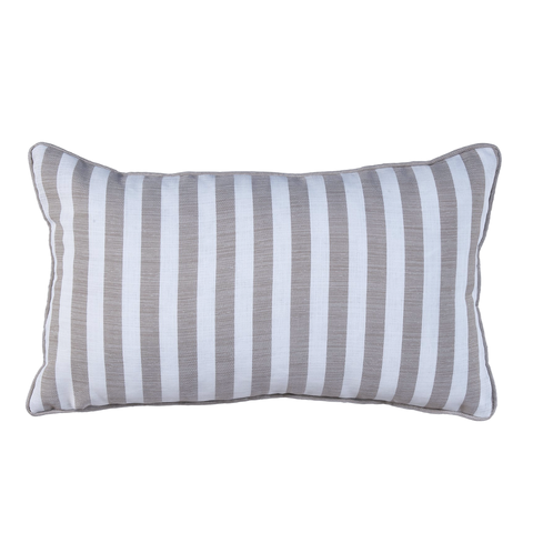 Coral Star Stripe Kırlent Kılıfı 30x50 cm Bej/Lacivert