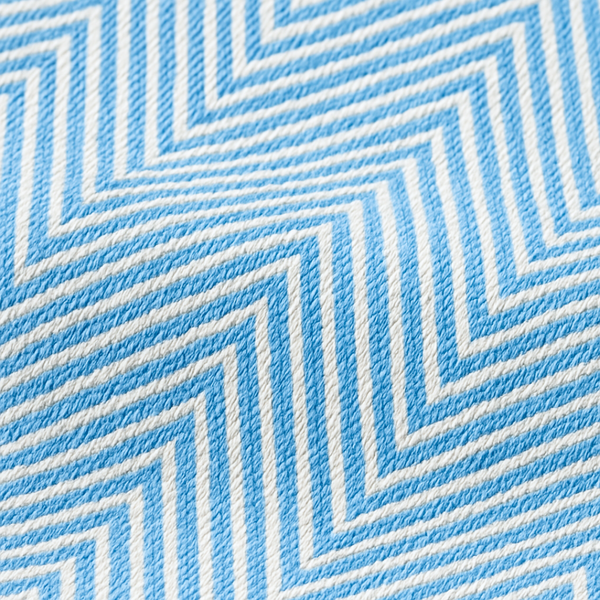 Laura %100 Pamuk Throw Battaniye 150x200 cm Turkuaz Mavi