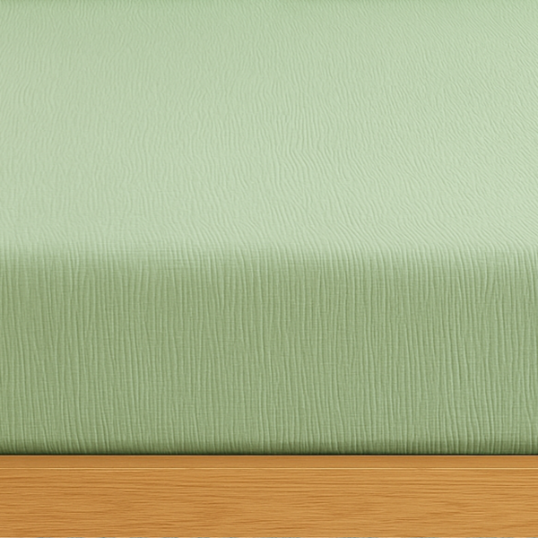 Allure Müslin Pamuk Tek Kişilik Düz Çarşaf 160x240 cm Yeşil