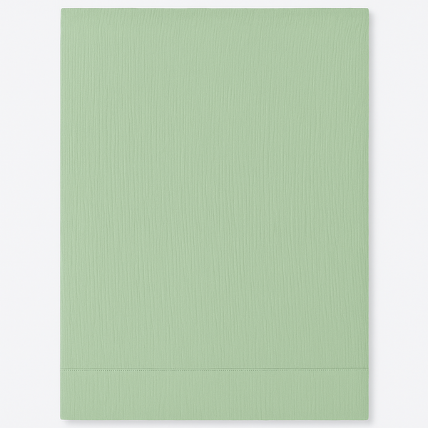 Allure Müslin Pamuk Tek Kişilik Düz Çarşaf 160x240 cm Yeşil