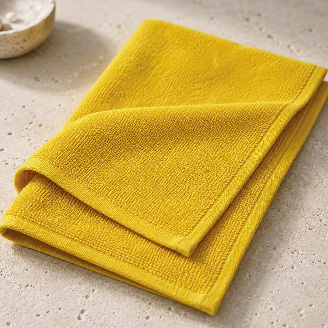 Leaf %100 Pamuk El Havlusu 30x50 cm Safran