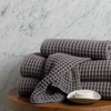 Waffle %100 Pamuk Banyo Havlusu 80x160 Antrasit