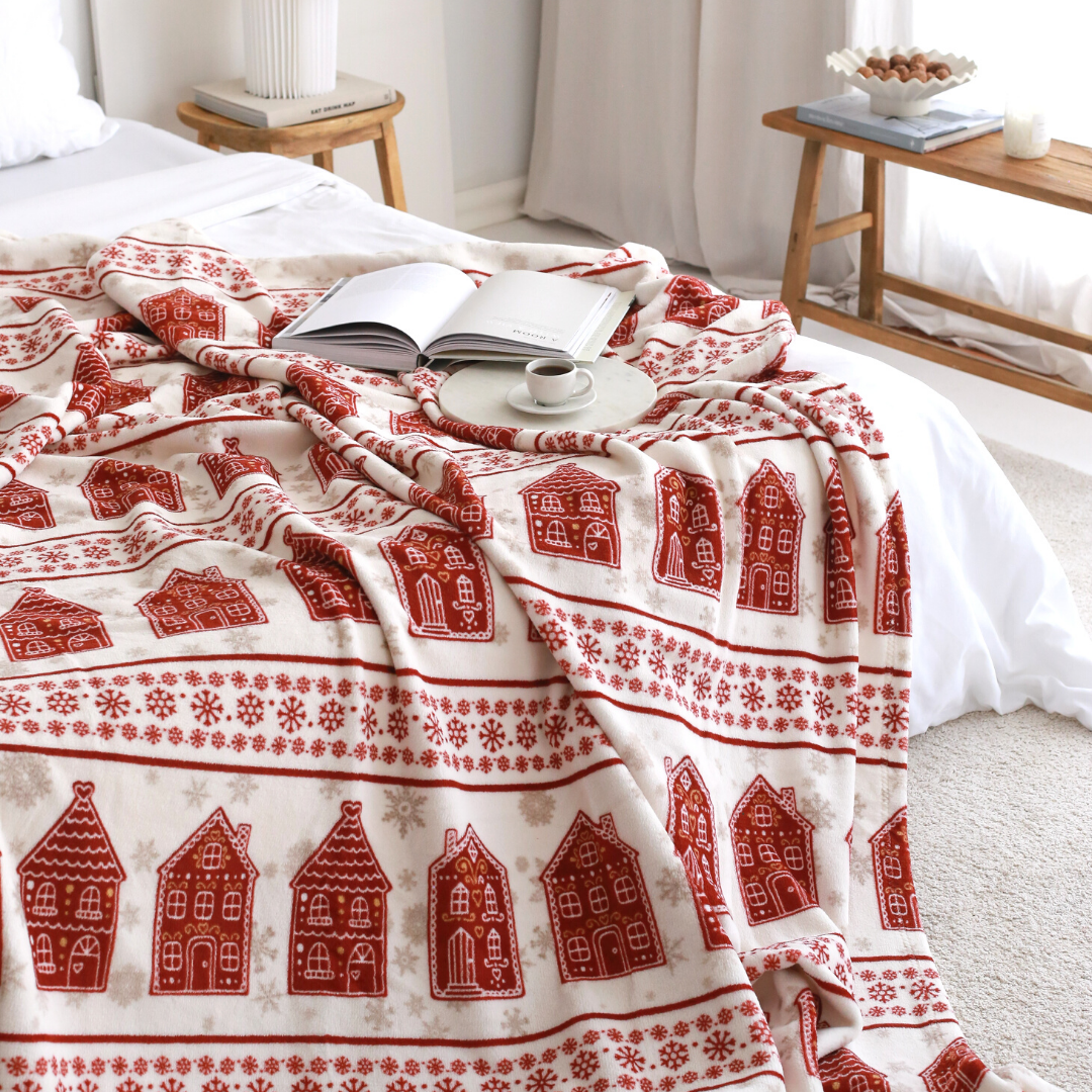 Ginger House Çift Kişilik Welsoft Battaniye 200x220 cm