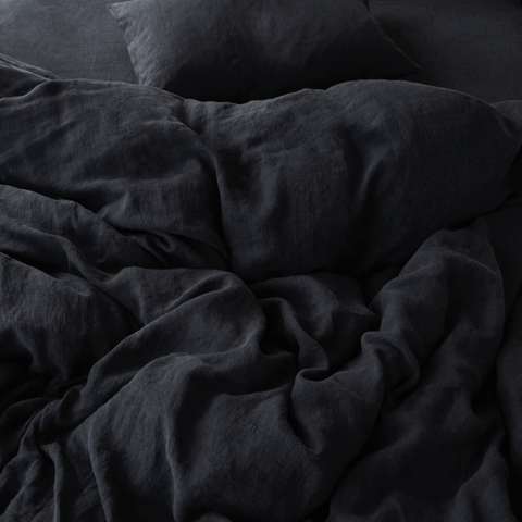 Allure Müslin Pamuk Nevresim Takımı Siyah