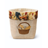 Bread Tasarım Organizer Sepeti Krem