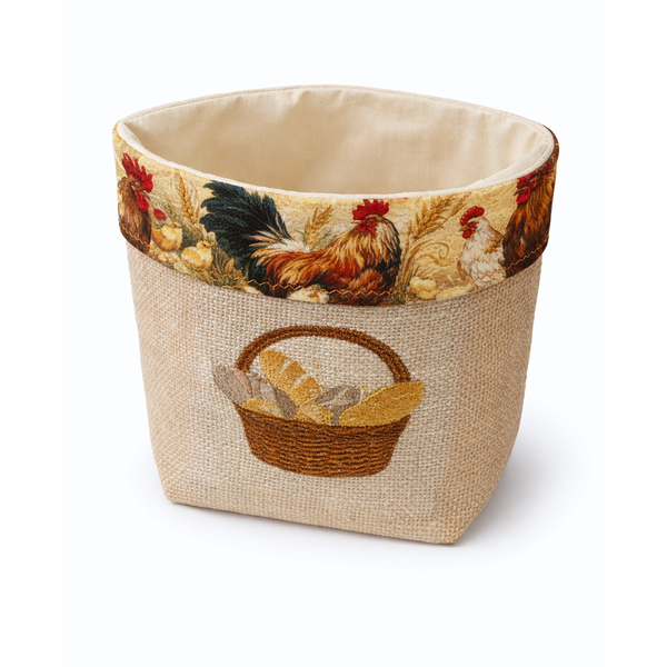 Bread Tasarım Organizer Sepeti Krem