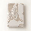 Butterfly %100 Pamuk Jakarlı Yüz Havlusu 50x80 cm Bej