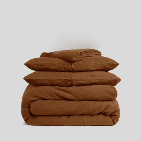 Allure Müslin Pamuk Nevresim Takımı Tobacco (Limited)