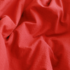 Gofre Dokuma %100 Pamuk Tek Kişilik Nevresim Takımı 160x220 cm Kırmızı