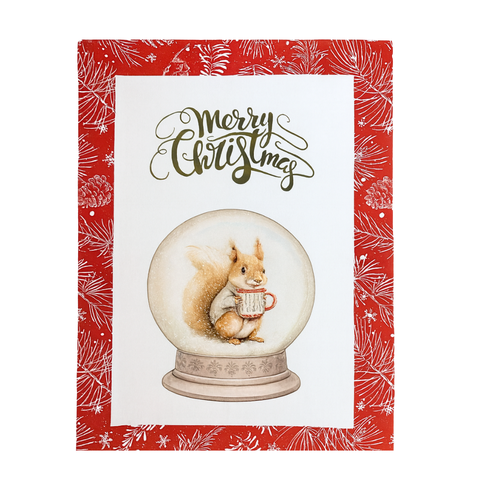 Winter Mug Çok Amaçlı Pamuk Mutfak Havlusu