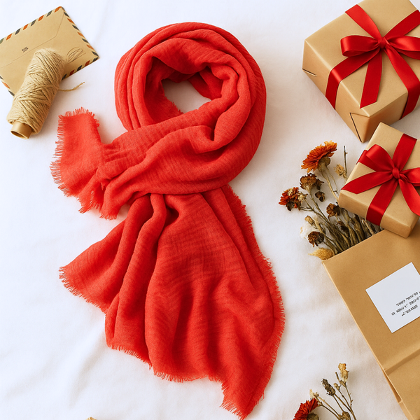 Cyra Şal Kırmızı