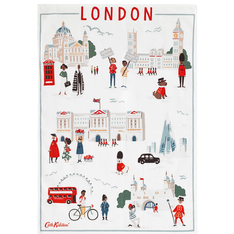 London City Pamuk Tea Towel 40x60 cm