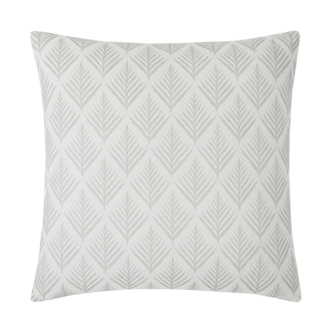 Nordic Keten Dolgulu Kırlent 40x40 cm Beyaz