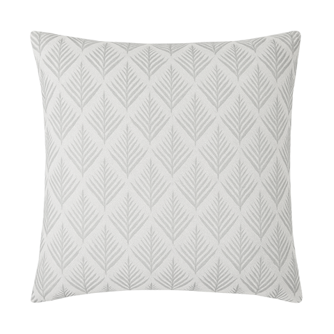 Nordic Keten Dolgulu Kırlent 40x40 cm Beyaz