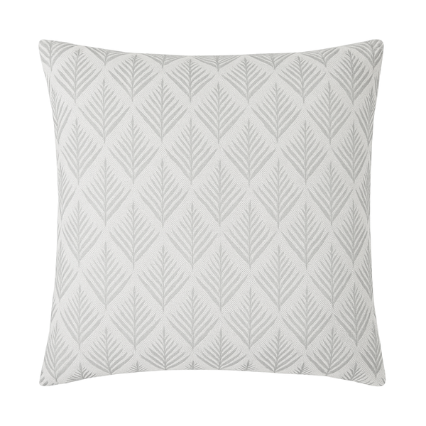 Nordic Keten Dolgulu Kırlent 40x40 cm Beyaz