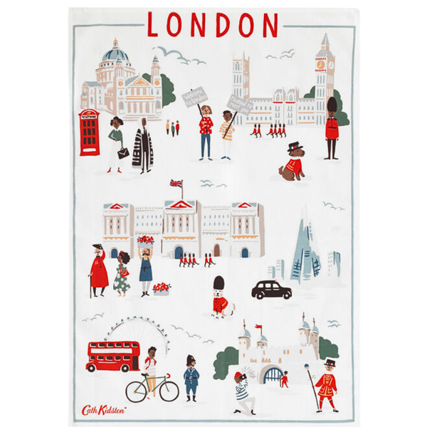 London City Pamuk Tea Towel 40x60 cm
