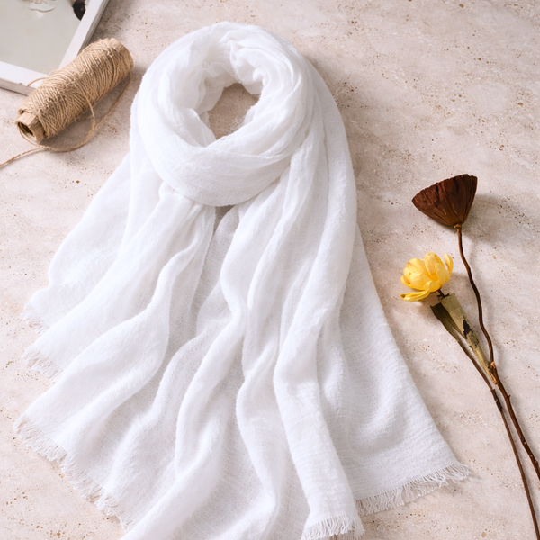 Cyra Şal Beyaz