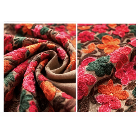 Riva Çok Amaçlı Yün Şal 70x200 cm Camel