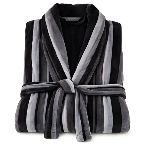 Misty Premium %100 Pamuk Unisex Bornoz Granit Füme