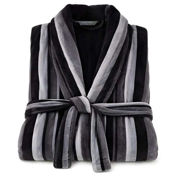 Misty Premium %100 Pamuk Unisex Bornoz Granit Füme