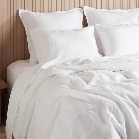 Allure Müslin Pamuk Nevresim Takımı Beyaz