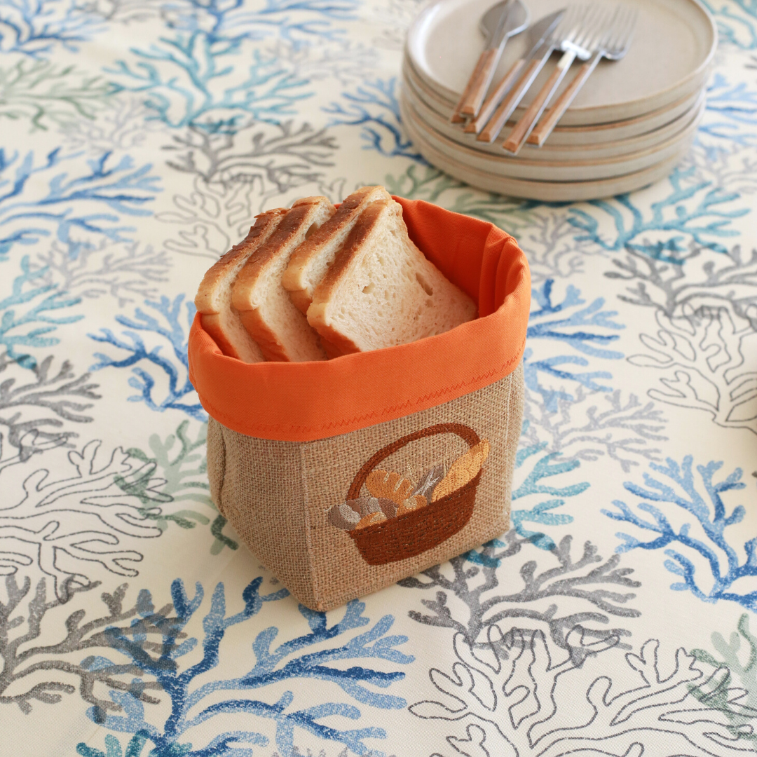Bread Tasarım Dokuma Organizer Sepet