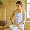 Lavender Nakışlı Mutfak Önlüğü
