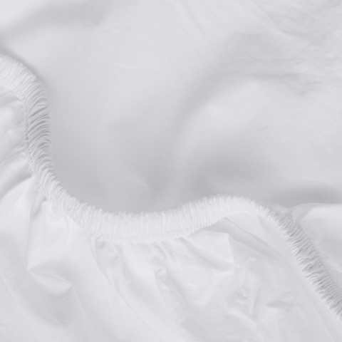 Stella %100 Premium Pamuk Ranforce Tek Kişilik Lastikli Çarşaf 100x200 cm Beyaz