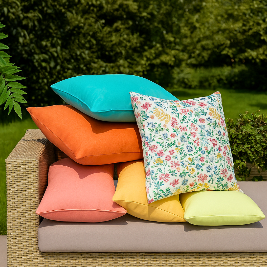 Jardin Dokuma Pamuk Kırlent Kılıfı