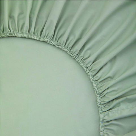 Çift Kişilik Lastikli Bambu Aloe Vera Çarşaf 160x200 cm Yeşil
