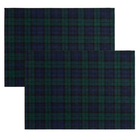Tartan Leke Tutmaz Amerikan Servis 35x50 cm Lacivert (2'li Set)
