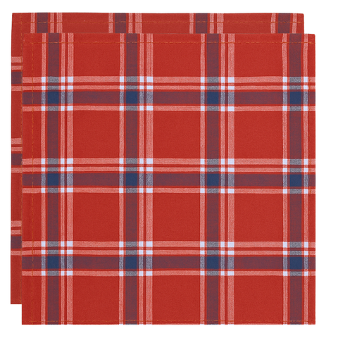 Country Peçete Kırmızı (2'li Set)