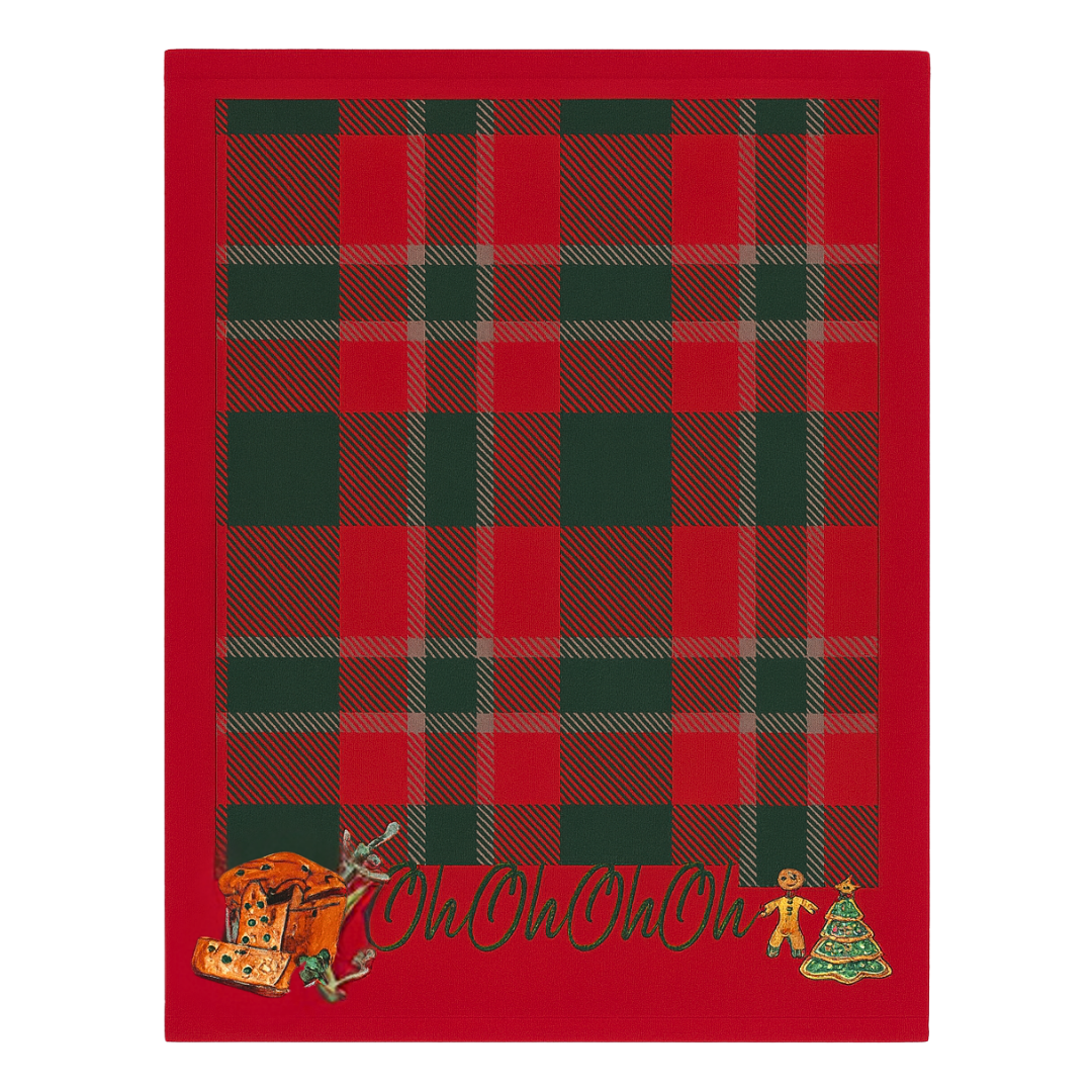 Panettone Pamuk Mutfak Kurulama Havlusu