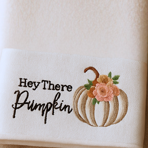 Pumpkin %100 Pamuk Yüz Havlusu 40x70 cm Krem