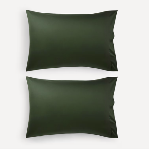 Stella %100 Premium Pamuk Ranforce 2'li 50x70 cm Yastık Kılıfı Haki