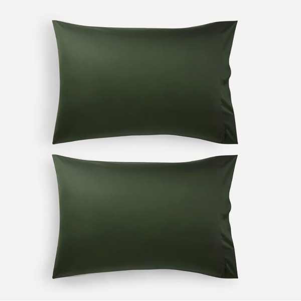 Stella %100 Premium Pamuk Ranforce 2'li 50x70 cm Yastık Kılıfı Haki