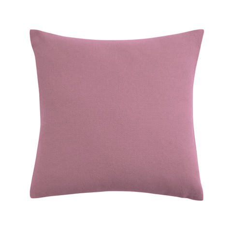 Lily Dokulu Kırlent Kılıfı 50x50 cm Gül Kurusu