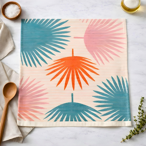 Palm Pamuk Mutfak Kurulama Havlusu 50x50 cm