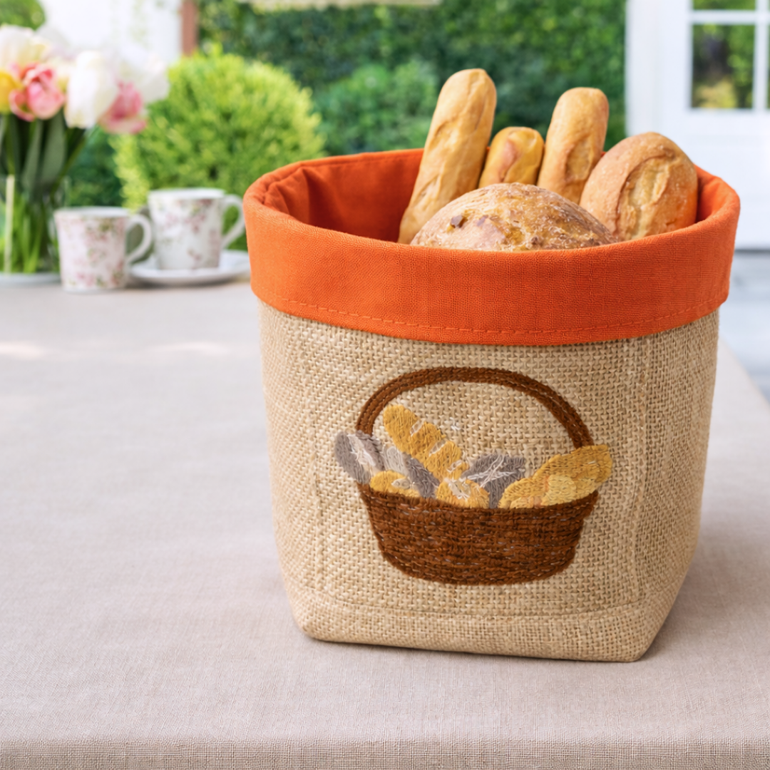 Bread Tasarım Organizer Sepeti Turuncu