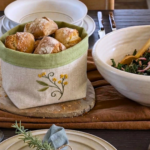 Rustic Bloom Çok Amaçlı Organizer Yeşil