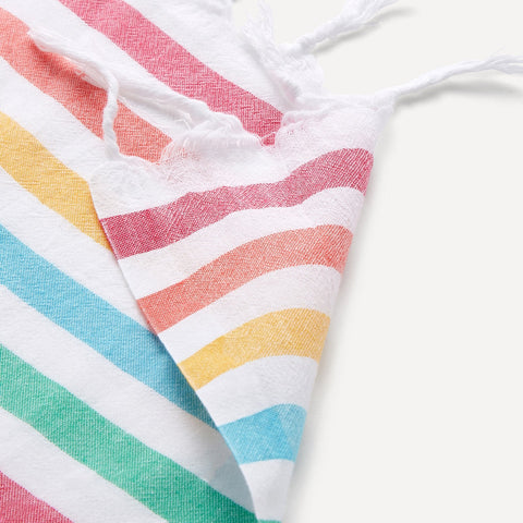 Rainbow %100 Pamuk Çok Amaçlı Örtü 160x170 cm