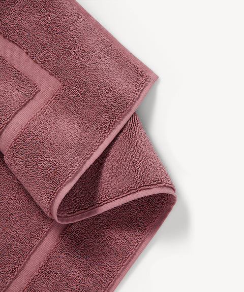 Ultra Soft Pamuk Banyo Paspası Gül Kurusu