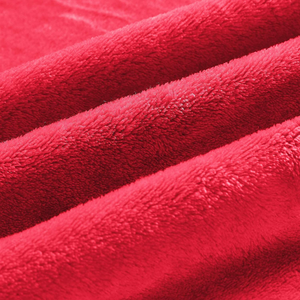 Perugia Tek Kişilik Welsoft Battaniye 160x200 cm Kırmızı