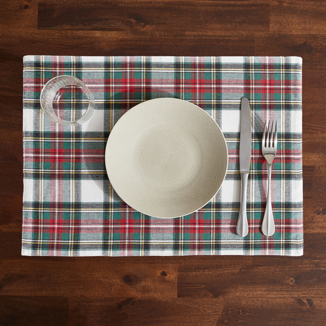Tartan Leke Tutmaz Amerikan Servis (2'li Set)
