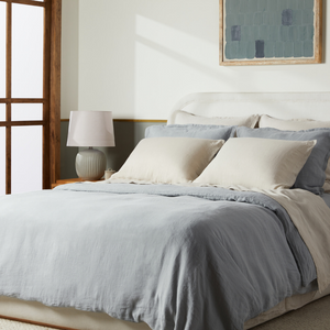 Allure Müslin Pamuk Çift Kişilik Super King Size Nevresim Takımı 260x240 cm Gri