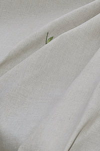 Liana Nakışlı Naturel Keten Masa Örtüsü