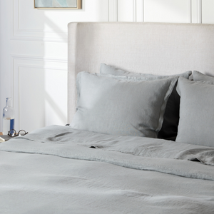 Allure Müslin Pamuk Çift Kişilik Super King Size Nevresim Takımı 260x240 cm Gri