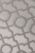 Görseli Galeri görüntüleyiciye yükleyin, Berima Jakarlı Keten Kırlent Kılıfı Füme 60x60 cm
