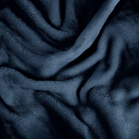 Perugia Tek Kişilik Welsoft Battaniye 160x200 cm Lacivert