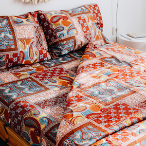 Torino Çift Kişilik Deluxe İpek Saten Nevresim Takımı 200x220 cm